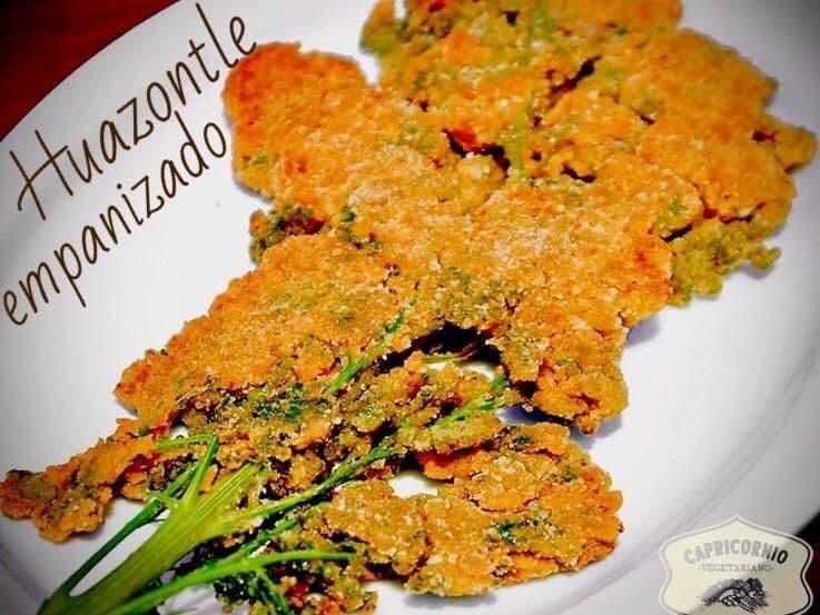 Huauzontle Empanizado Vegan