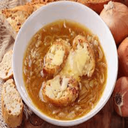 sopa de cebolla