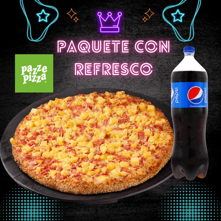 Paquete con refresco