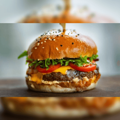 Hamburguesa de ARRACHERA sencilla