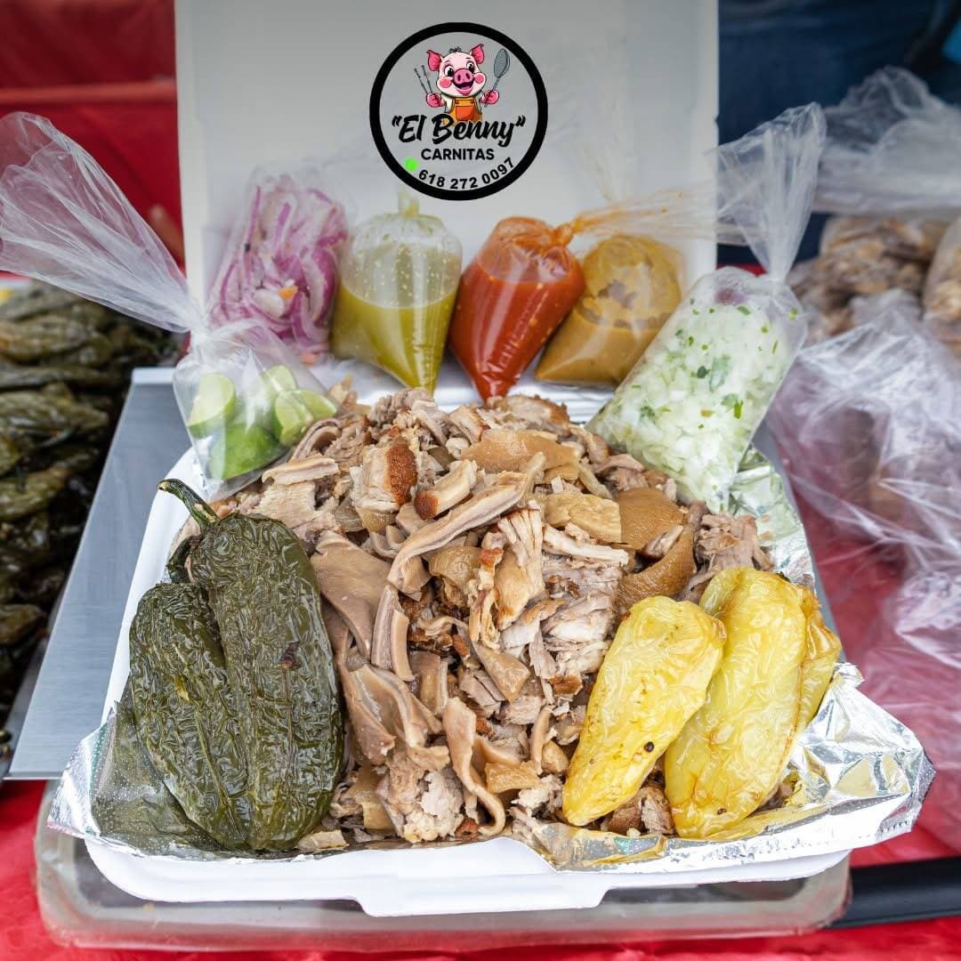 1/2 Kg. Surtido (carnitas, Cuerito y Morcón)