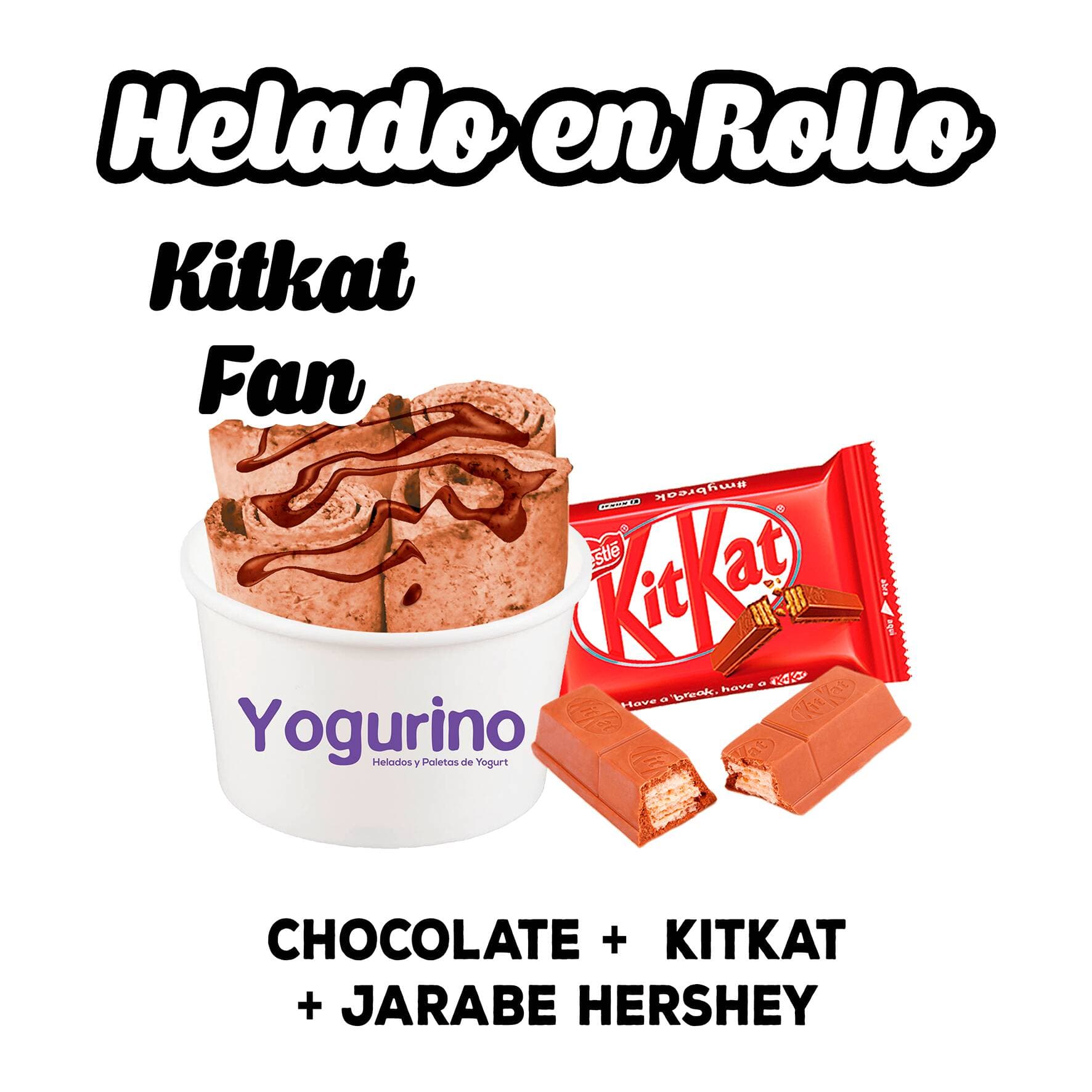Helado Kit Kat Fan