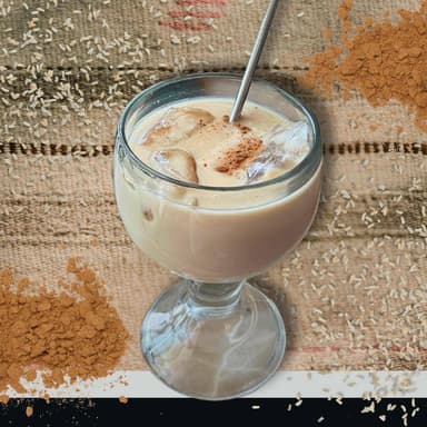Agua de Horchata con Cafe