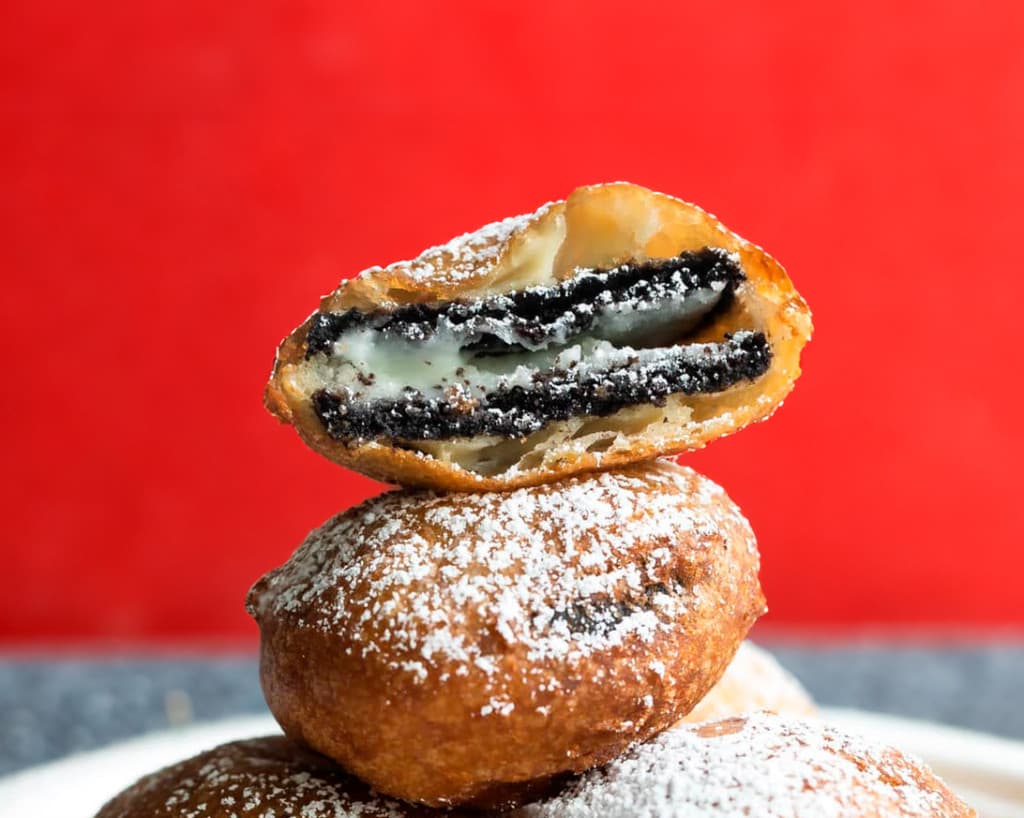 Deep fried Oreos