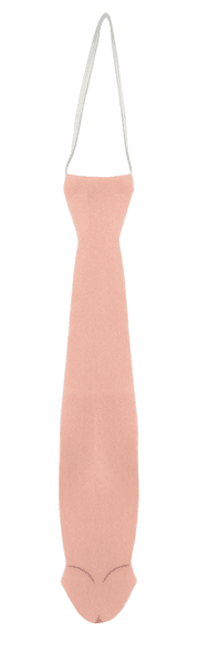 CORBATA CON FORMA DE PENE