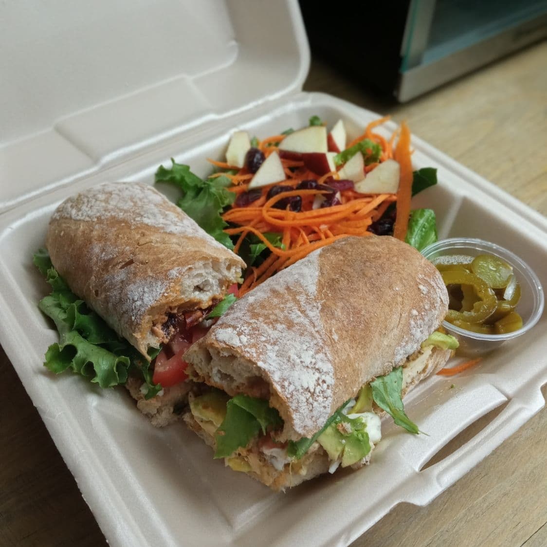 Baguette de pechuga de pollo