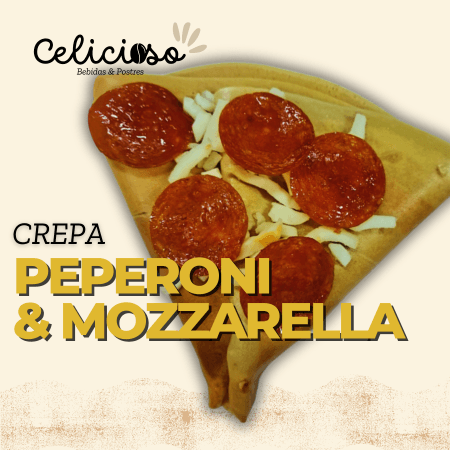 Crepa Peperoni & Mozzarella