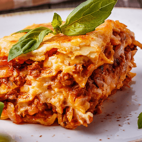 Lasaña a la Boloñesa de Carne