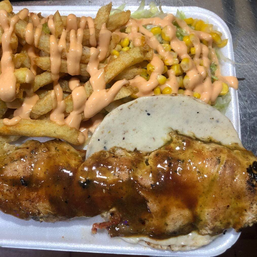 Chuzo de pollo especial