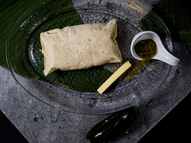Tamal Verde con Queso