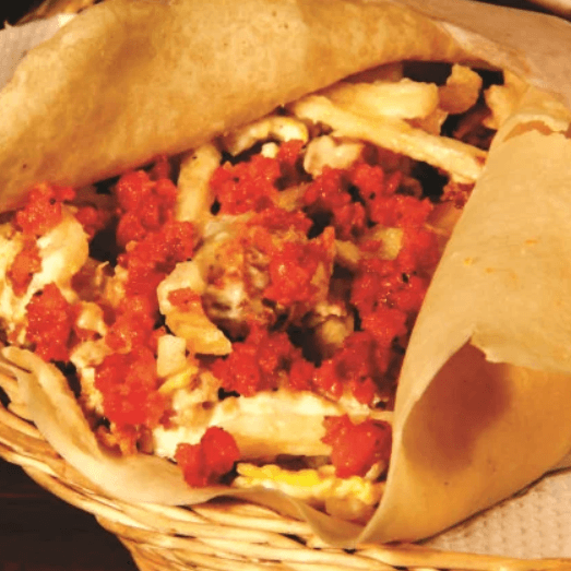 Burrito Huachano + Gaseosa