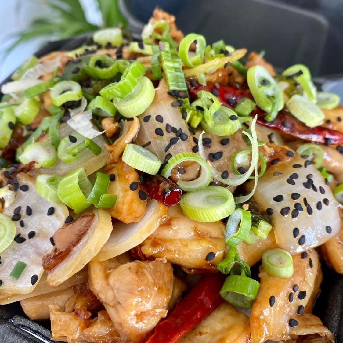 Spicey Teriyaki de Camarón