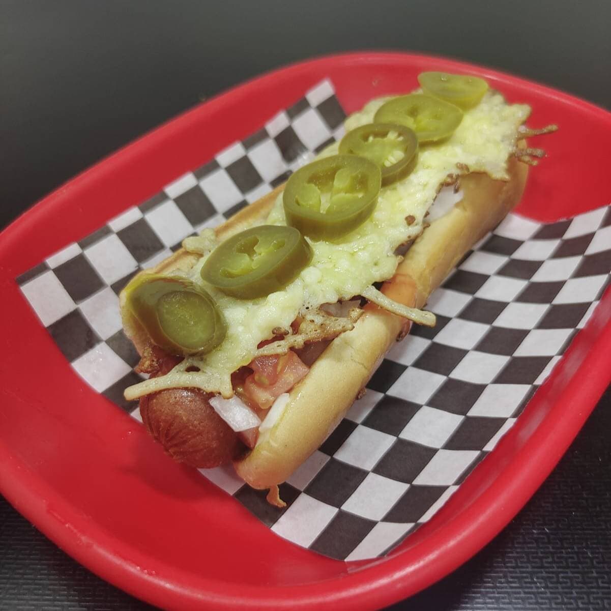 Hot Dog Jumbo con Queso