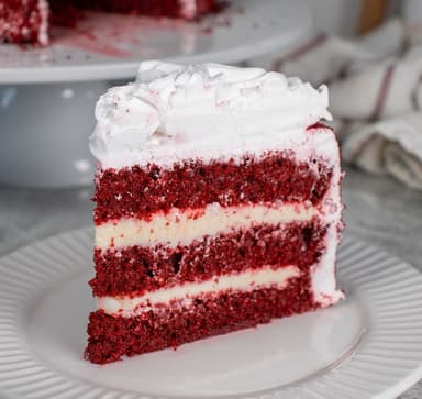 Rebanada Pastel Red Velvet