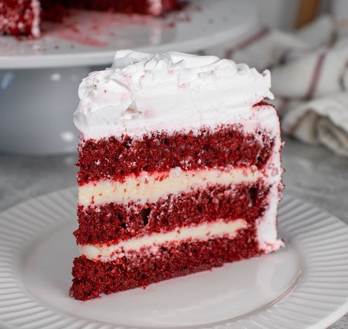 Rebanada Pastel Red Velvet