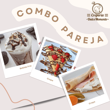 C o m b o  Pareja + Bebida Fría (16 Oz)
