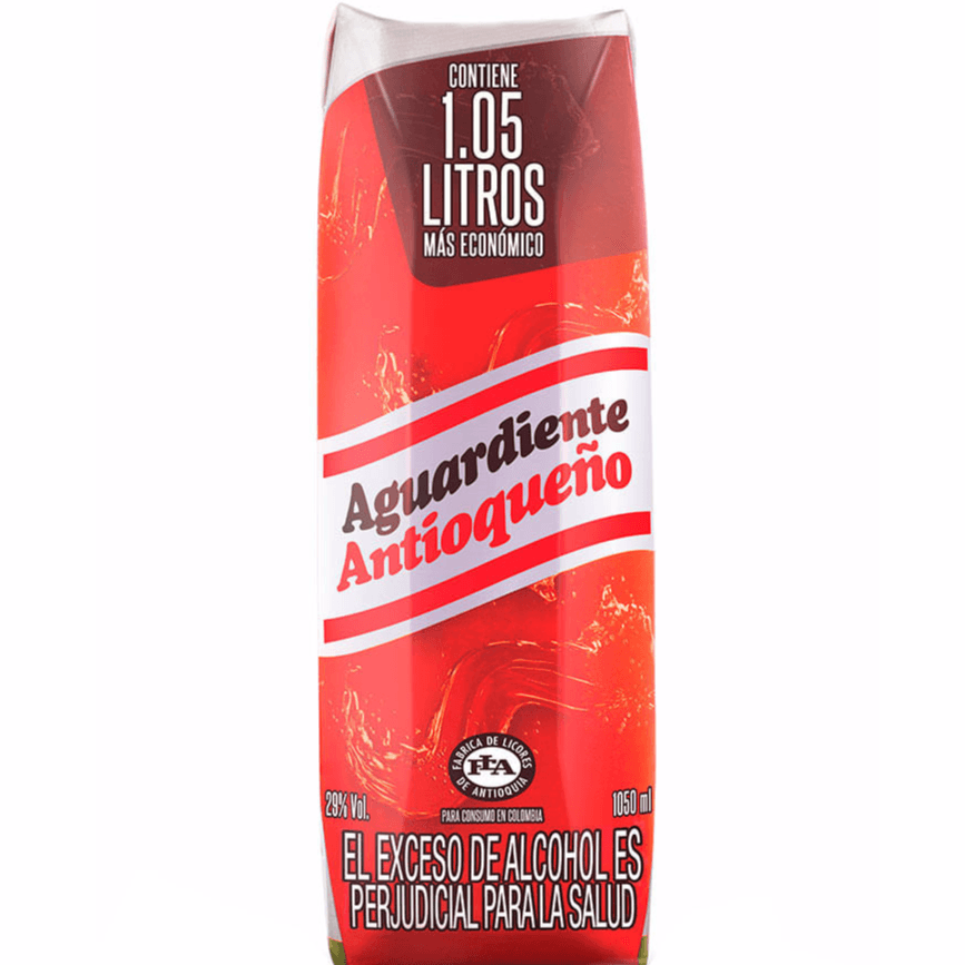 Aguardiente Antioqueño 1050 ml Tetra