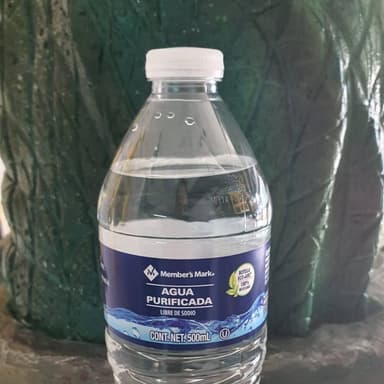 Botella de Agua Natural
