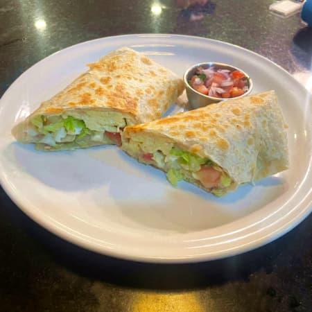 Burrito Pollo en Crema