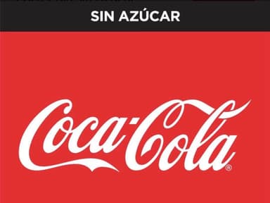 Coca Cola Sin Azúcar