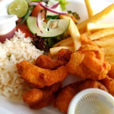 Camarones empanizados