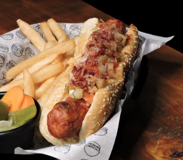 Hot-dog Hawaiano