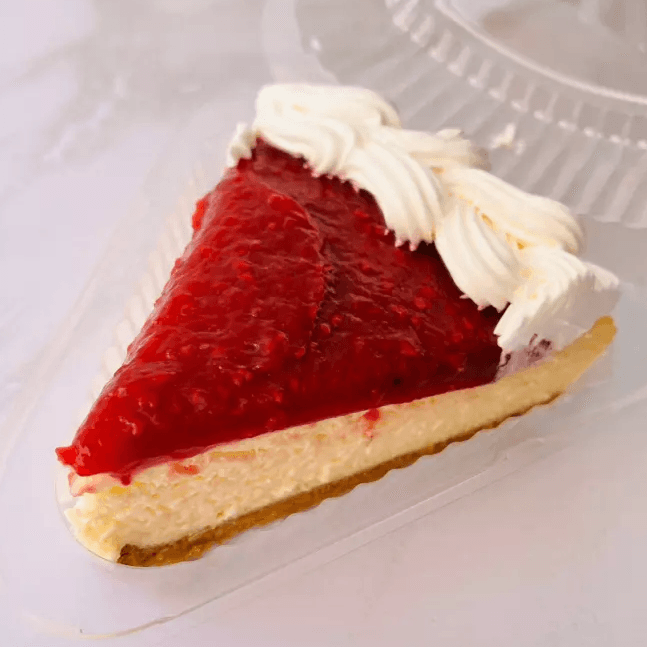 Rebanada de Cheese Cake con Zarzamora