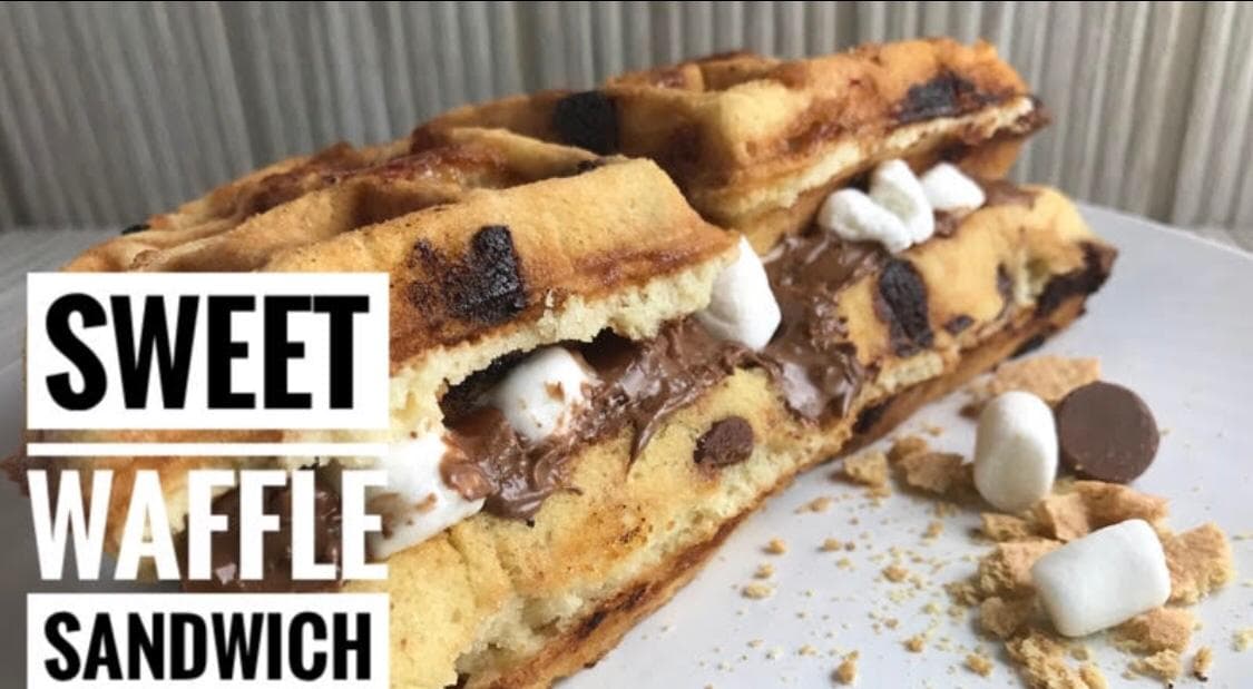 Sweet Waffle Sandwich