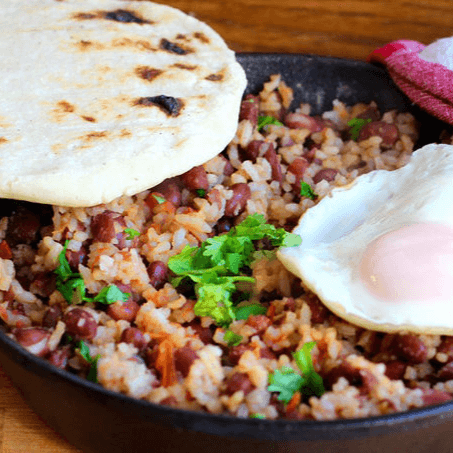calentado de frijoles