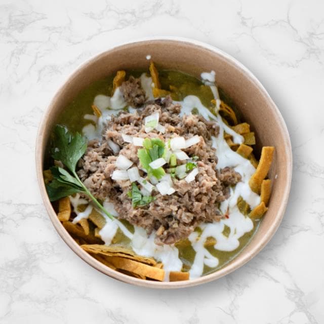 CHILAQUILES BARBACOA