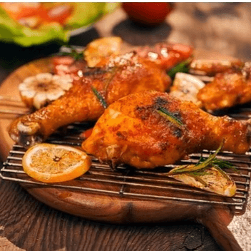 ½ Pollo Asado