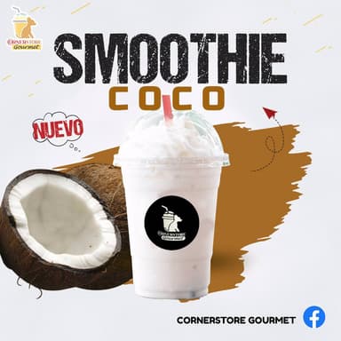 Smoothie Cremoso de Coco