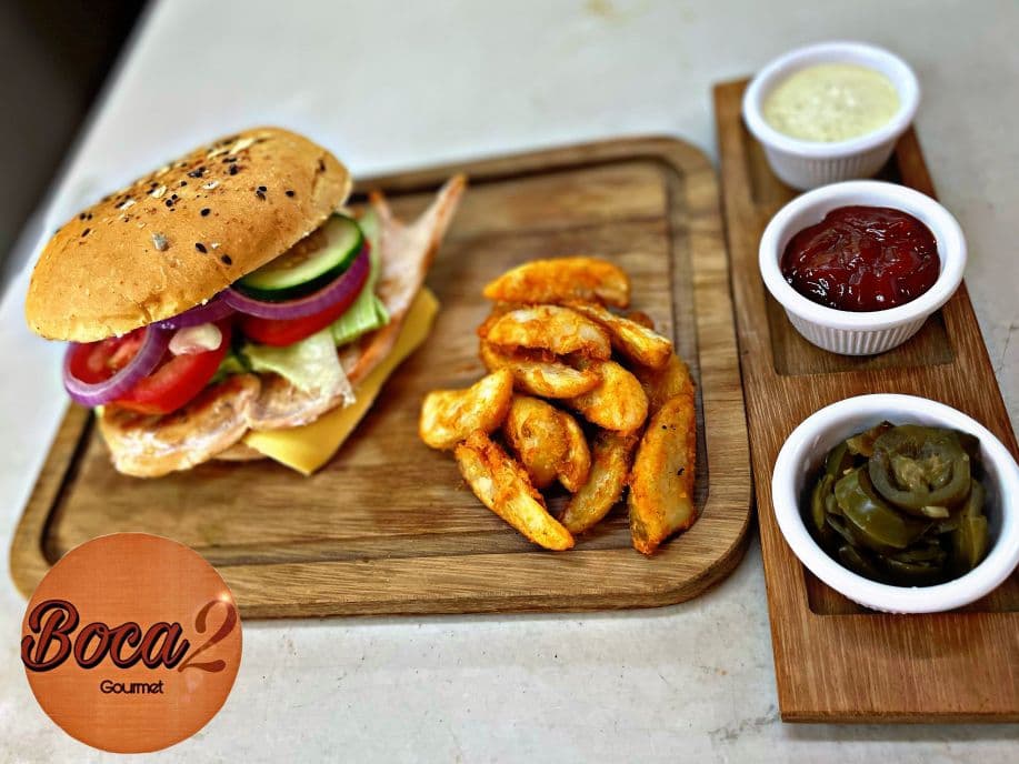 Hamburguesa de Pollo Grill