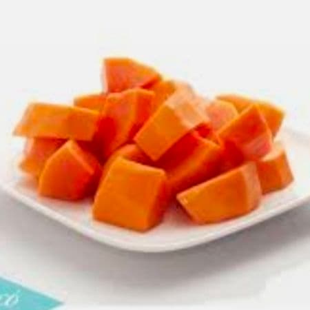 porcion de papaya