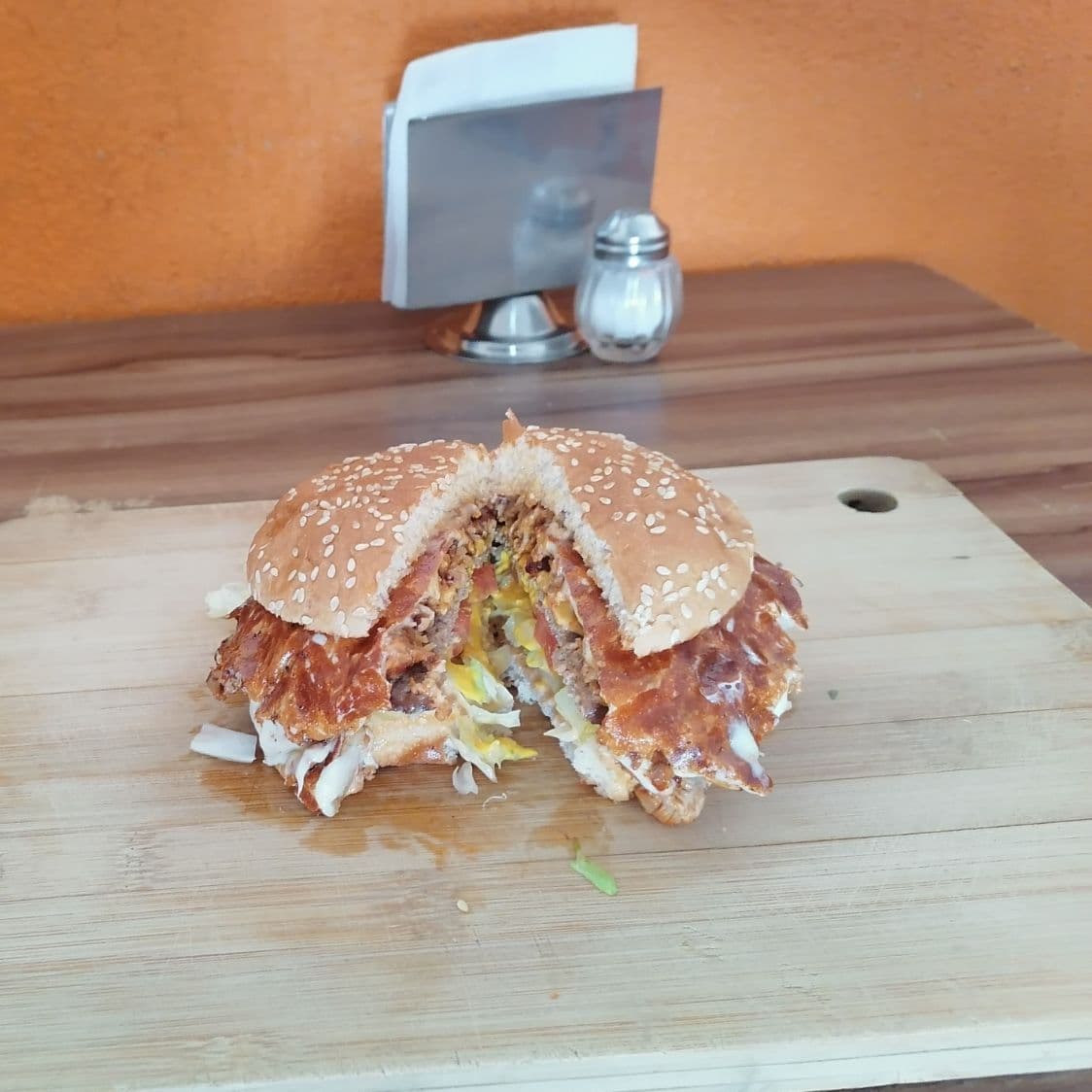 Hamburguesa de Pastor Sencilla