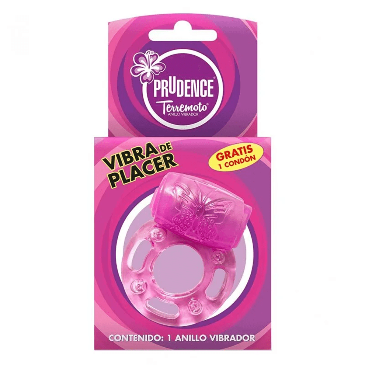Prudence Terremoto Anillo Vibrador C/1 Pza