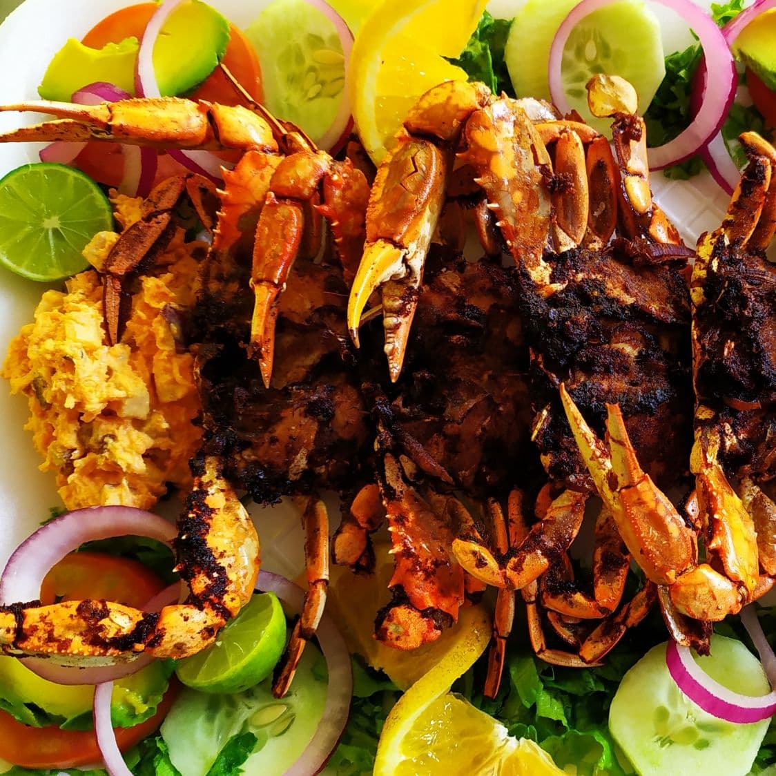 Jaibas al Mojo de Ajo
