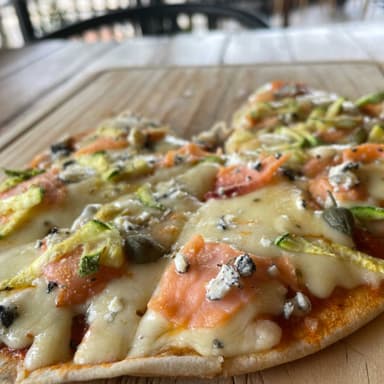 Pizza de Salmón
