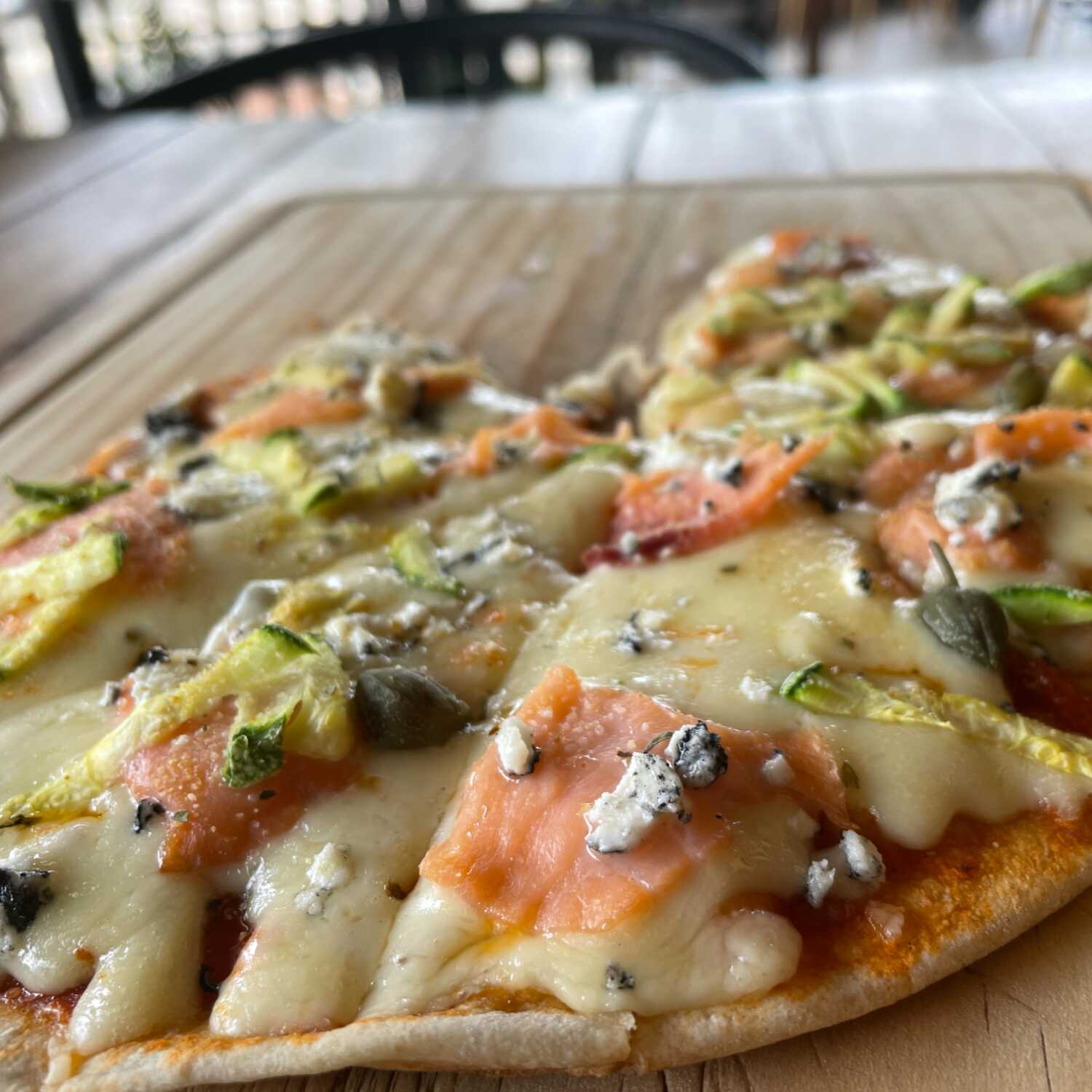 Pizza de Salmón