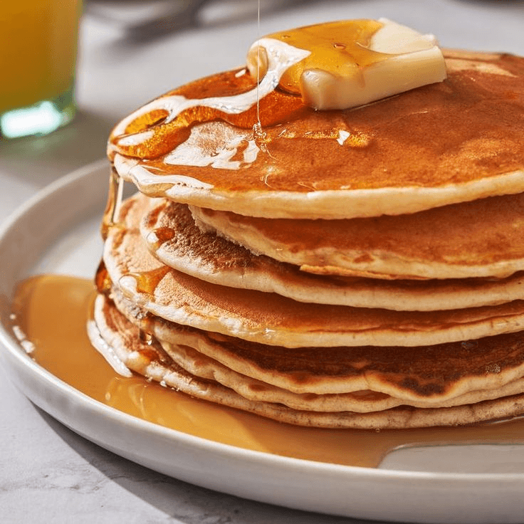 Hot cakes nutella durazno