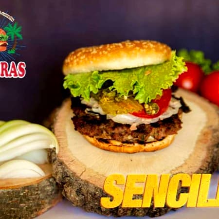 Hamburguesa sencilla