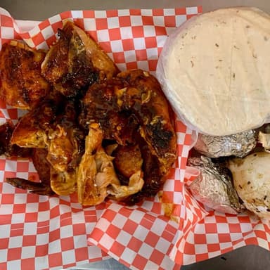 1 Pollo de Sabores Mango Habanero + Complementos
