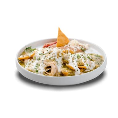 Chilaquiles con Pollo.