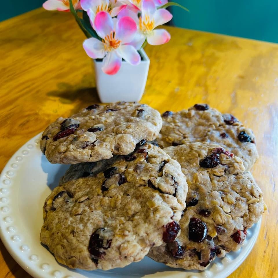 Galletas de Avena con Arándanos