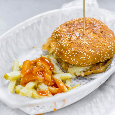 Hamburguesa Champiqueso