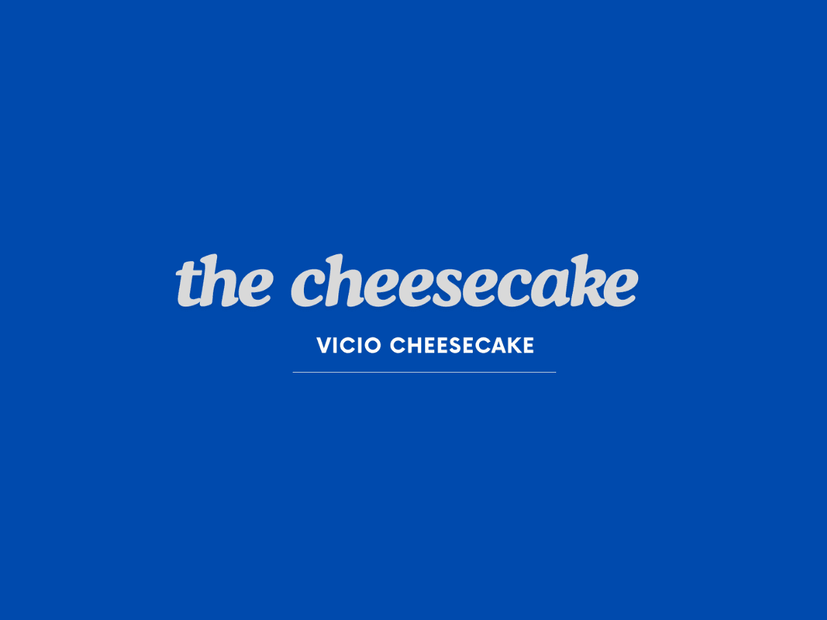Vicio Cheesecake