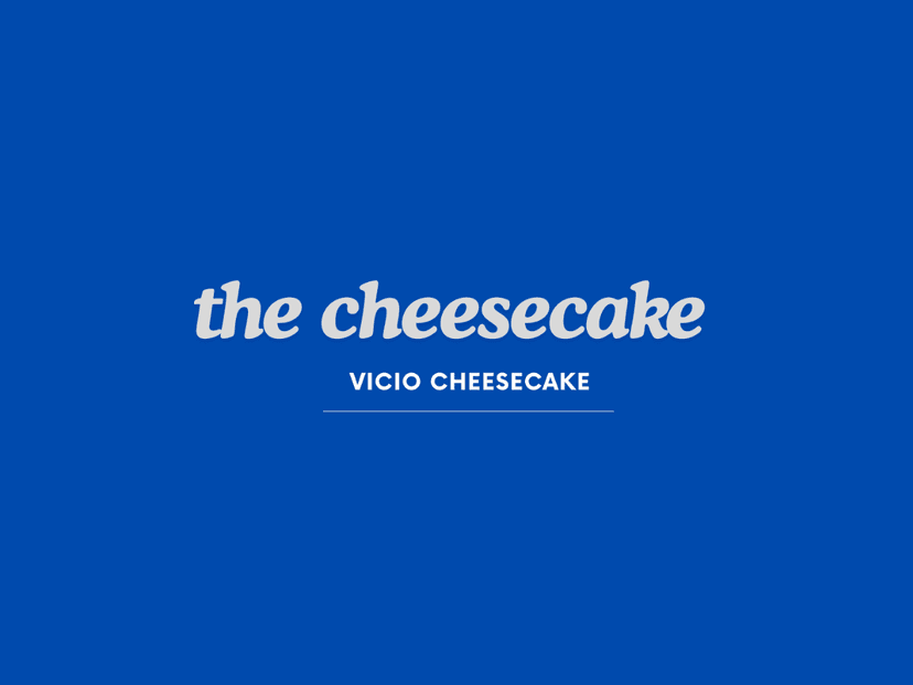 Vicio Cheesecake