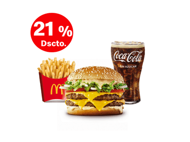 Promo Combo Mediano Grand Tasty Doble