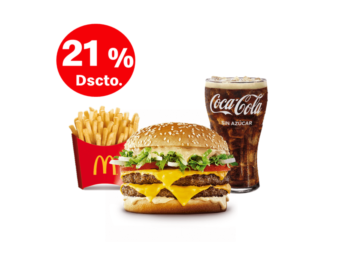 Promo Combo Mediano Grand Tasty Doble