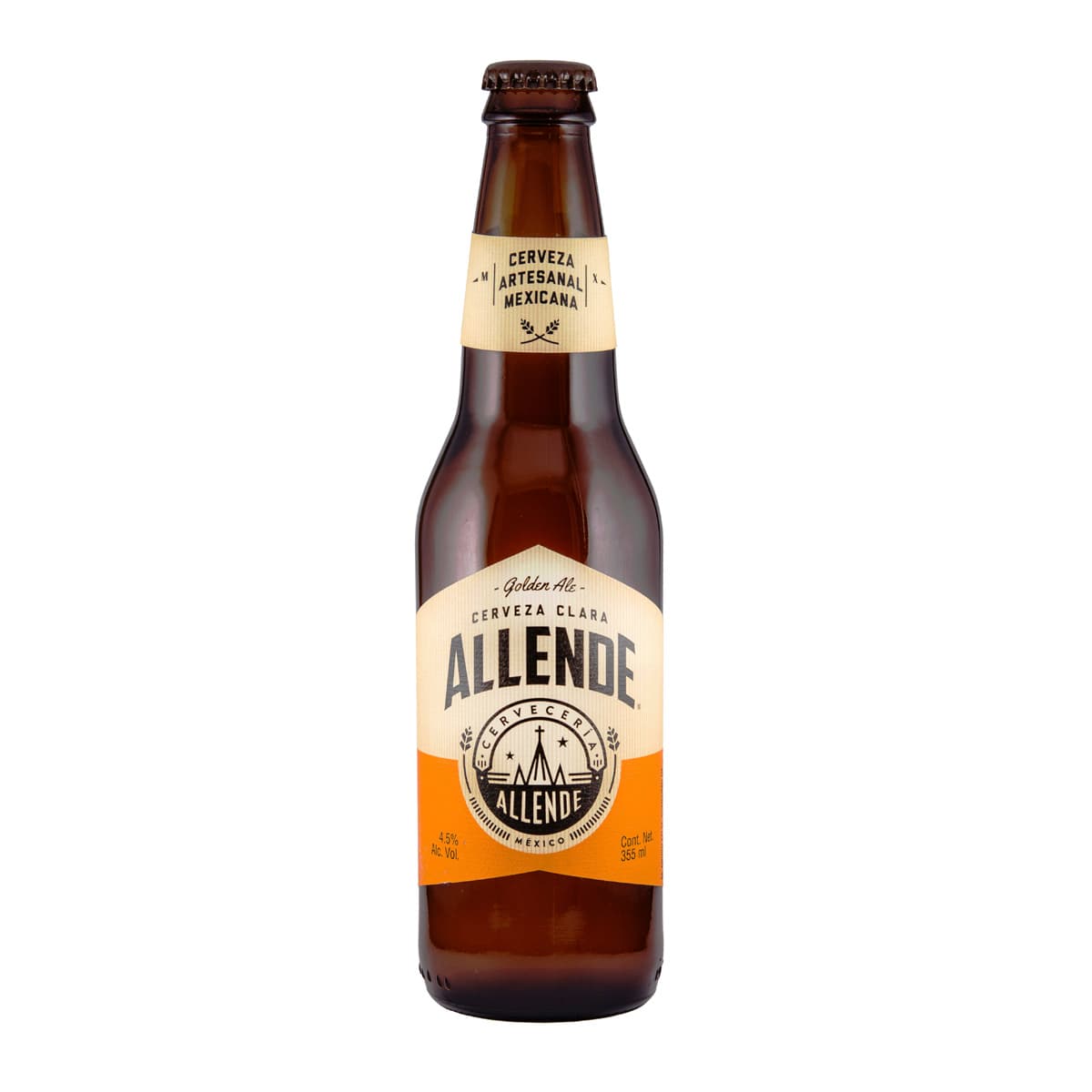 Allende Cerveza Golden Botella 355 ml